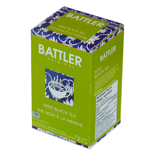 Battler Original Mint Black Tea 2 g x 20